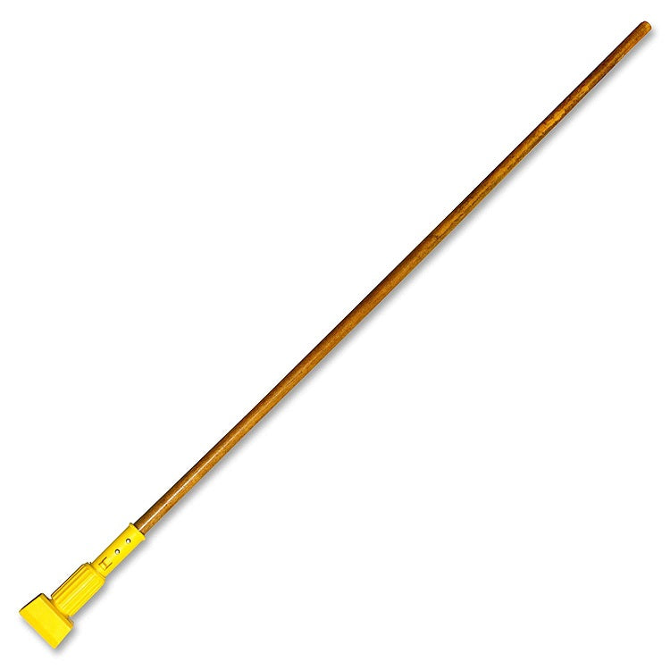 Plastic Clamp Mop Stick w/ Wooden Handle