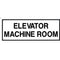 Elevator Machine Room 4” x 10”