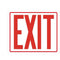 Exit Sign 8” x 10”
