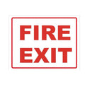 Fire Exit 10” x 12”