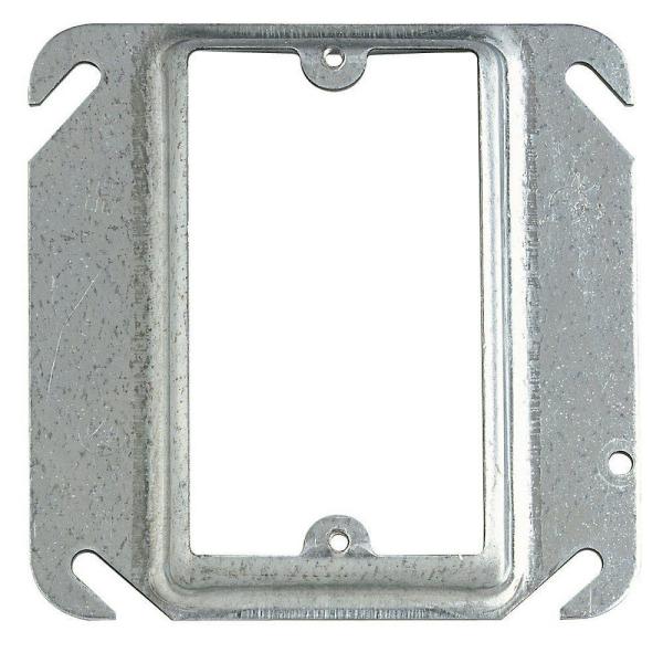 4” 1 Gang Adapter Cover 1/4” Raised