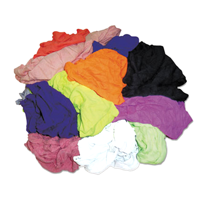 Colored Polo Shirt Rags 25LBS.