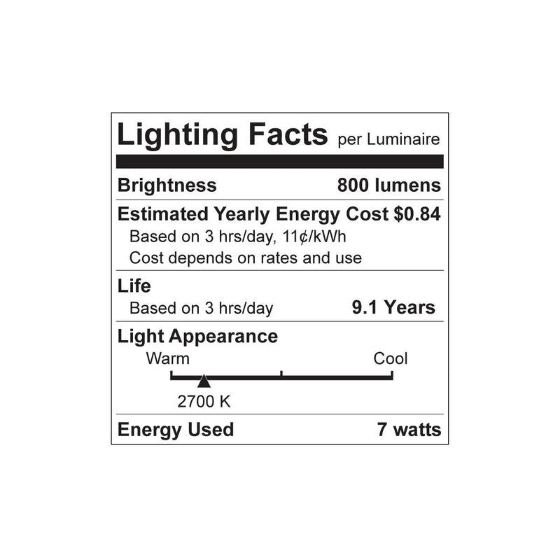 PS21638 :  LAMP – FILAMENT SERIES: 7W – CTC CANDLE 5000K – BRIGHT WHITE