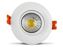PS23246 :  SPOTLIGHT – CANLESS: GIMBAL SERIES - CCT SELECTABLE 3" ROUND WHITE