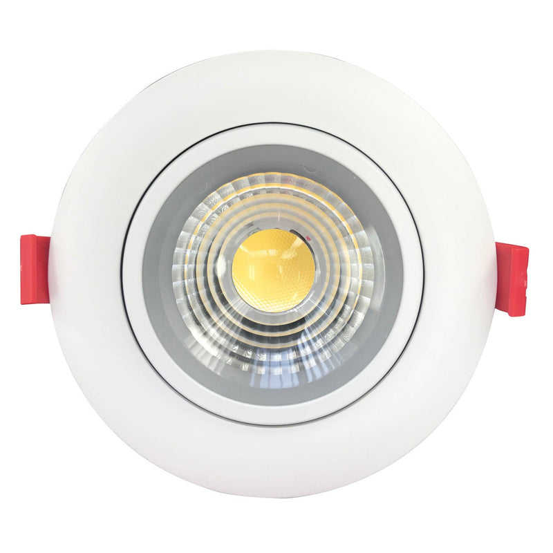 PS23255 :  SPOTLIGHT – CANLESS: GIMBAL SERIES - CCT SELECTABLE 4" ROUND WHITE