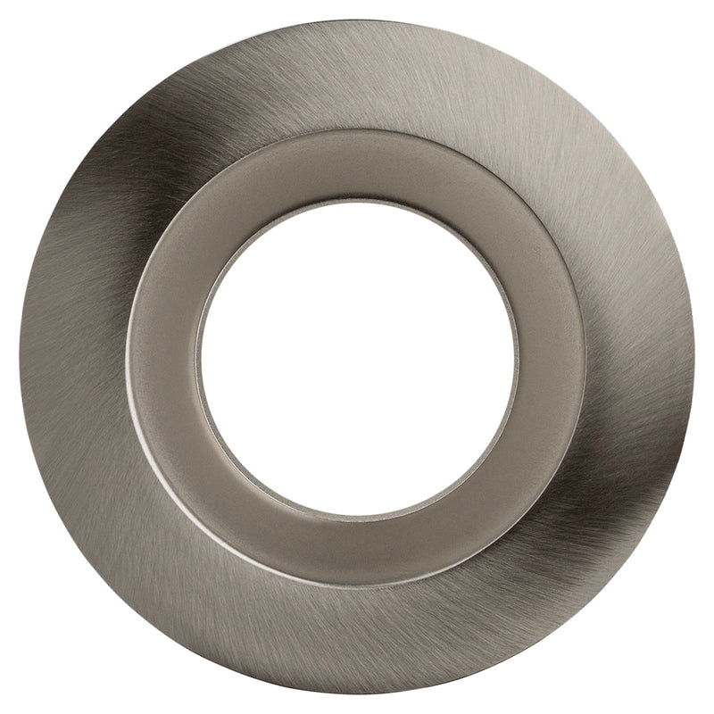 PS24962 :  SPOTLIGHT – CANLESS: SMOOTH & BAFFLED INTERCHANGEABLE TRIMS ROUND BRUSHED NICKEL