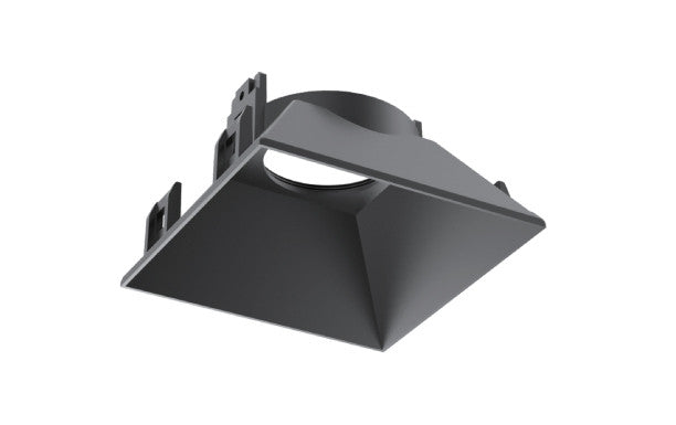 PS50221 :  SPOTLIGHT – CANLESS: 3" ROUND & SQUARE TRIMLESS OPTIONS SQAURE BLACK
