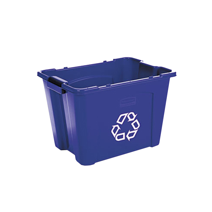 Blue Recycling Box 14 GAL. 6/CS