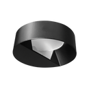 Regressed Trimless Push N' Lock Spotlight Wall Washer Trim