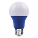 A19 8W Blue LED Bulb