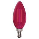 E12 4.5W Purple Filament Torpedo