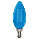 E12 4.5W Blue Filament Torpedo