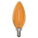 E12 4.5W Orange Filament Torpedo