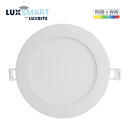 6" Smart Mini Panel RGB + Tunable White - Round