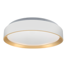 15" Surface Mount Duo Series White/Black Finish - 5CCT Selectable