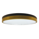 13" Surface Mount Decorative - 5CCT Selectable Black/Gold Finish
