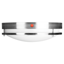 12 inch Double Ring Emergency + Motion - Brushed Nickel