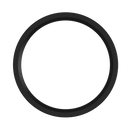 5" Slim Surface Mount Trim Black