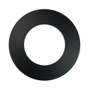 4" Smart Mini Panel Trim Replacement - Black Round