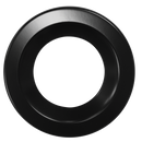 4" Downlight Retrofit Round Trim Black