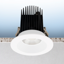 4" Regressed Interchangeable Canless Spotlight - 5CCT & 2 Wattage Selectable Very High Output - Universal Voltage/Dual Dimming 60º