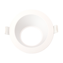 4" Round Wall Washer Trim Replacement - White Finish