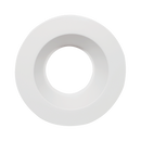 4" Regressed 5CCT Interchangeable Canless Spotlight Round Smooth Trim