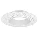 5" Round White Trimless
