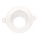 3" Regressed Round Wall Washer Trim - White Finish