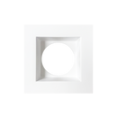 3" Regressed Interchangeable Trim - White Finish