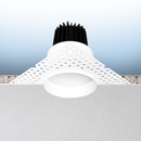 Regressed Trimless Push N' Lock Spotlight - CCT Selectable Universal Voltage/Dual Dimming/Universal Voltage Round