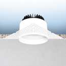 Regressed Trimless Push N' Lock Spotlight - CCT Selectable Universal Voltage/Dual Dimming/Universal Voltage Round