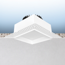 Regressed Trimless Push N' Lock Spotlight - CCT Selectable Universal Voltage/Dual Dimming/Universal Voltage Square