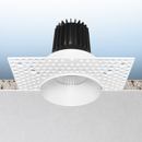 Regressed Trimless Push N' Lock Spotlight - CCT Selectable Dual Dimming/Universal Voltage 60º