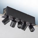Retractable Multi-light 5 Head - 5CCT Selectable