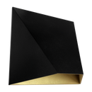 Black/Gold Designer Wall Fixture - CCT Selectable