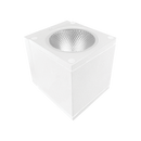 Up/Down - CCT Selectable Wall Sconce Cube - White Finish