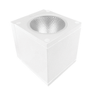 Up/Down - CCT Selectable Wall Sconce Cube - White Finish