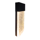 14" Bubble Glass Vertical Designer Wall Sconce - CCT Select