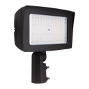 150W Universal Flood Light Slipfitter+ Trunnion Mount - 3CCT/3 Watt/3 Beam Angle Selectable