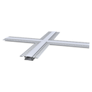 Recessed 0.82" Plaster-in X-connector