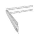 Recessed 0.82" Plaster-in Inside Corner