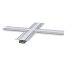 Recessed 0.62" Plaster-in X-connector