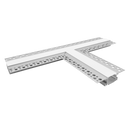 Recessed 0.62" Plaster-in T-connector