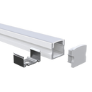 96" Surface Mount 0.48" Channel - Black Finish