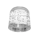 2.5" Cylinder System - 2" Seeded Clear Snoot