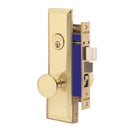 Mortise Apartment Lockset Wide Plate – 2 1/2” Backset 1 1/4” x 8” Face Plate Marks 91A/3-X