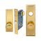 Mortise Lobby Lockset Wide Plate Fixed Spindle Ð 2 3/4Ó Backset Ð 1 1/4Ó x 8Ó Face Plate Marks 7200DW/3 Left