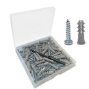 Plastic Anchor Kit w/ Screws & Masonry Bit