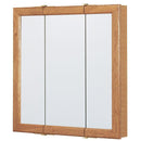 55-1156: Medicine cabinet Tri-Door Oak